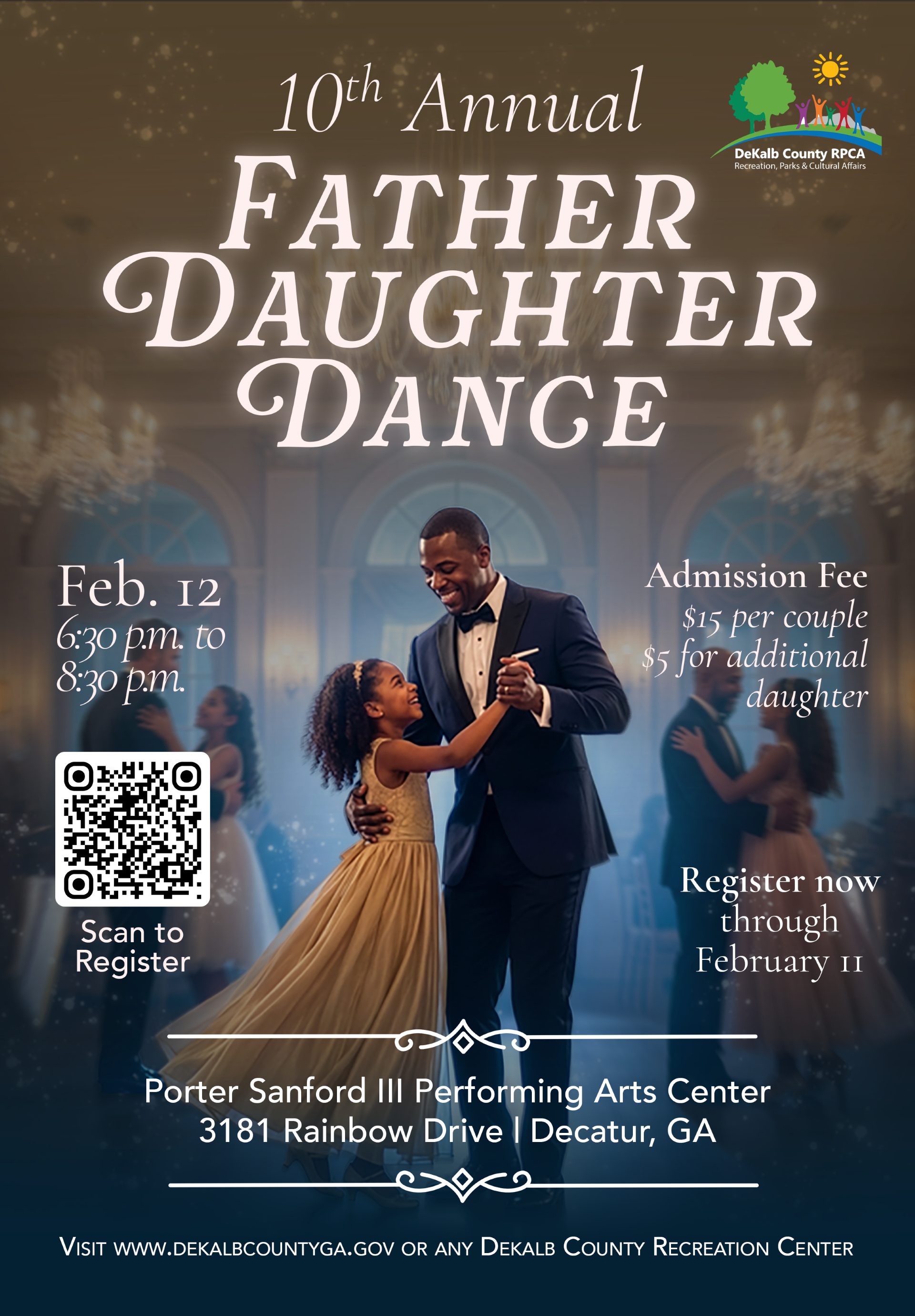 Father Daughter Dance Flyer