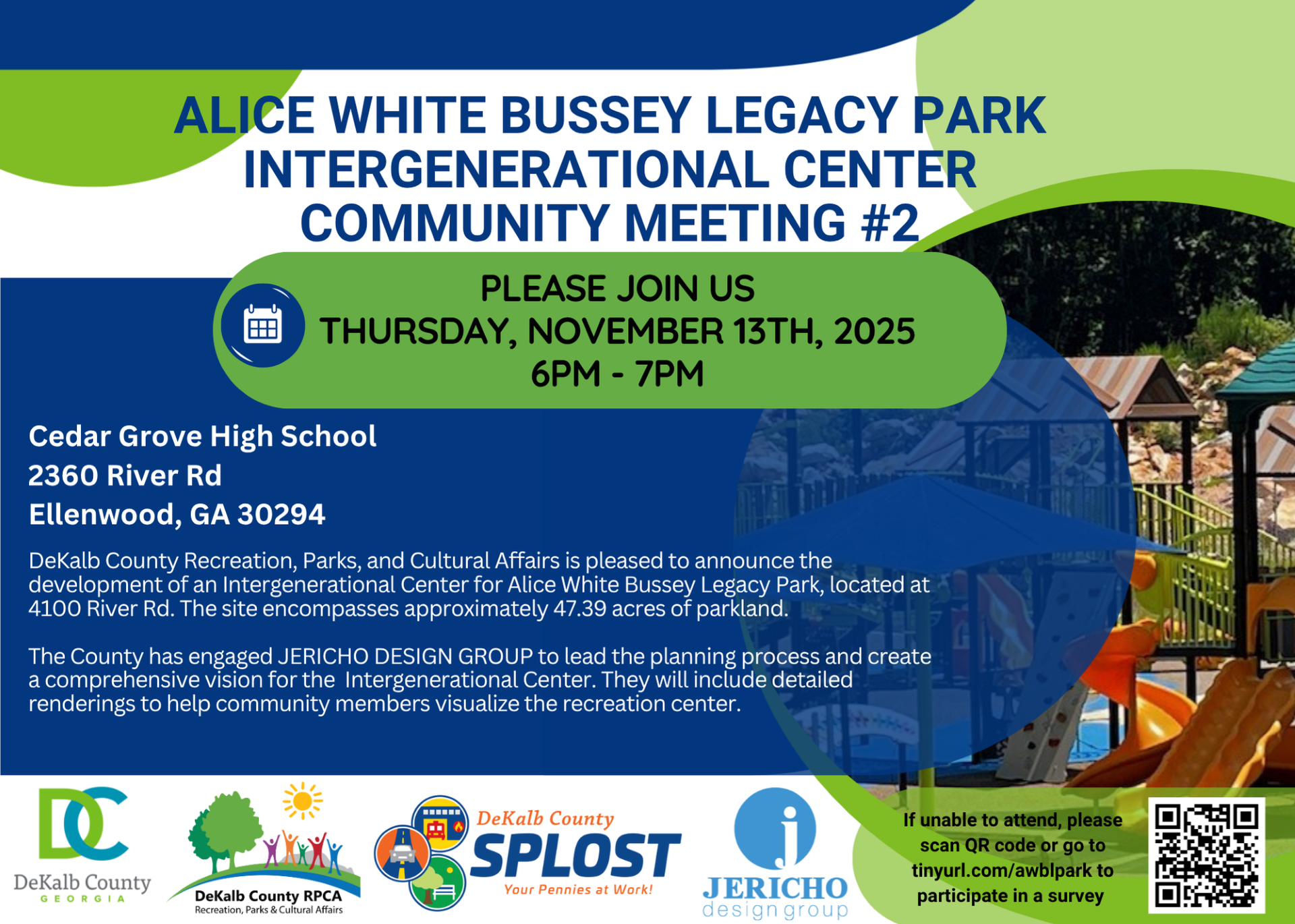 Alice White Community Meeting