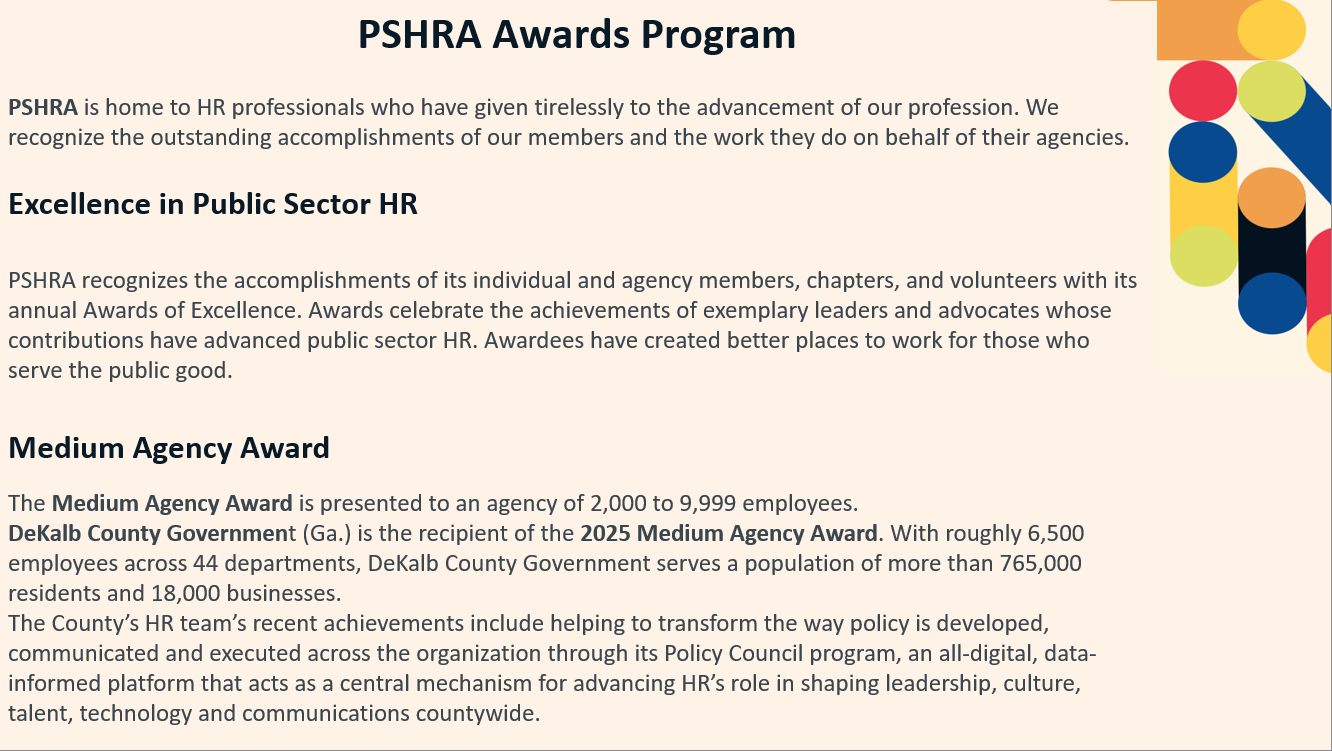 PHRA Awards
