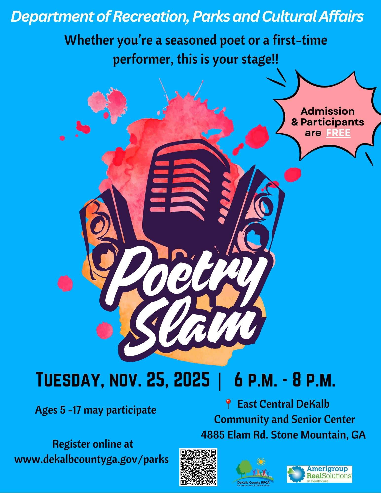 Poetry Slam Flyer