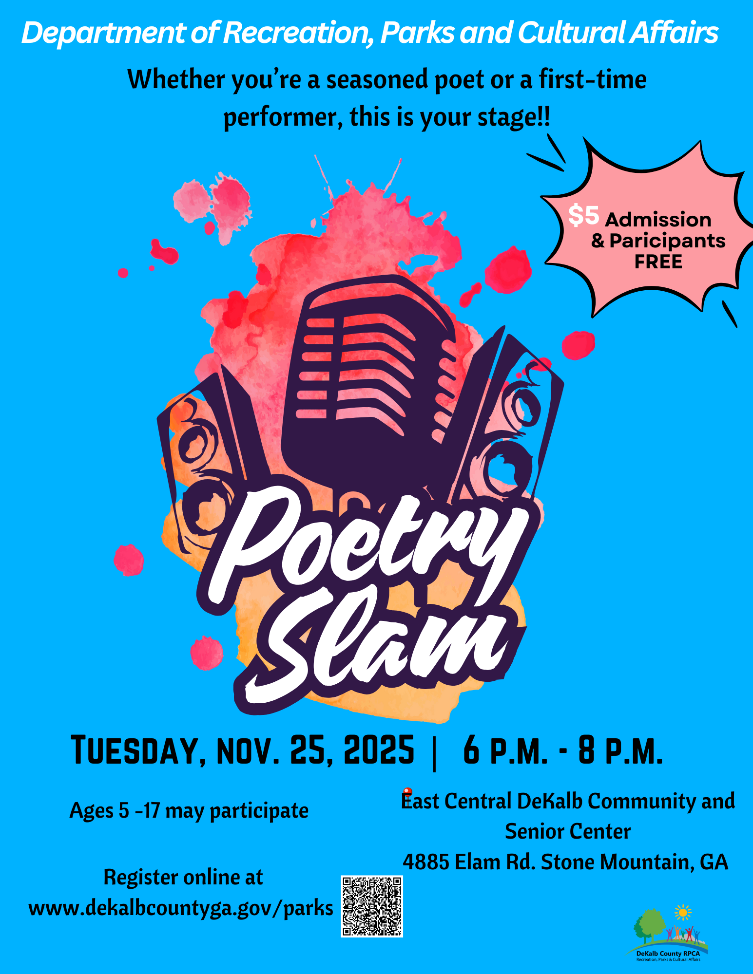 poetry slam flyer