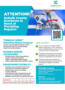 DeKalb Cares Plumbing Repair