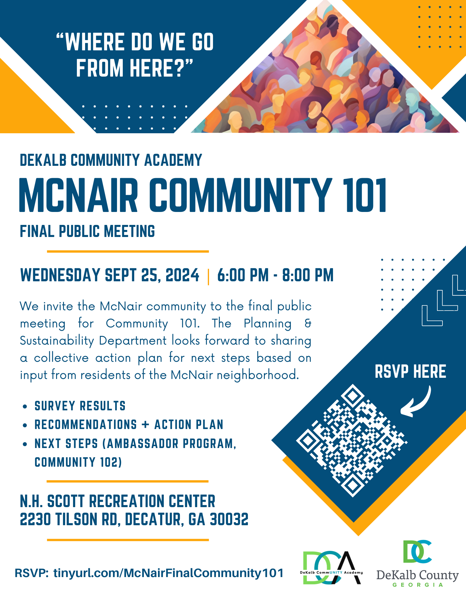 McNair Community 101 Final Public Meeting