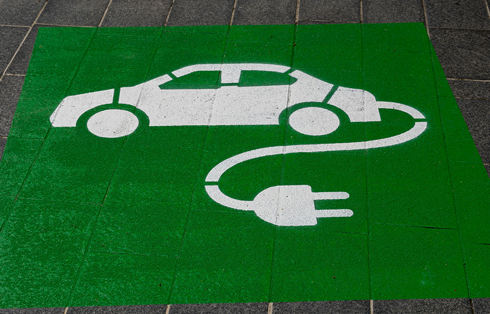 Electric Vehicle Ground label