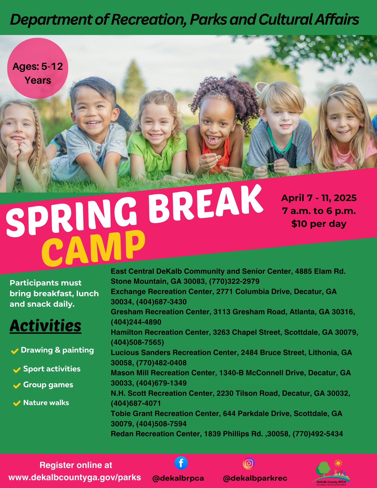 Spring Break Camp