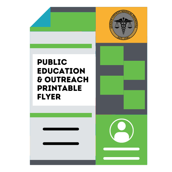 Public Education & Outreach Flyer