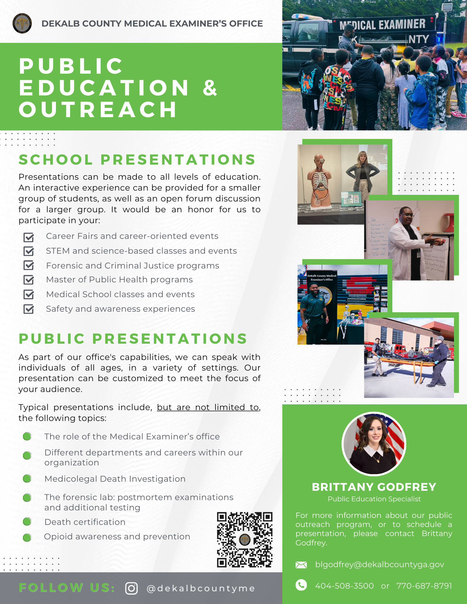 Public Education & Outreach