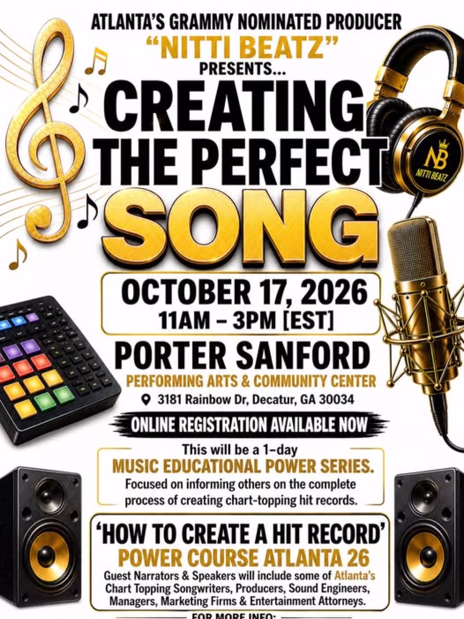 Creating the perfect song program flyer