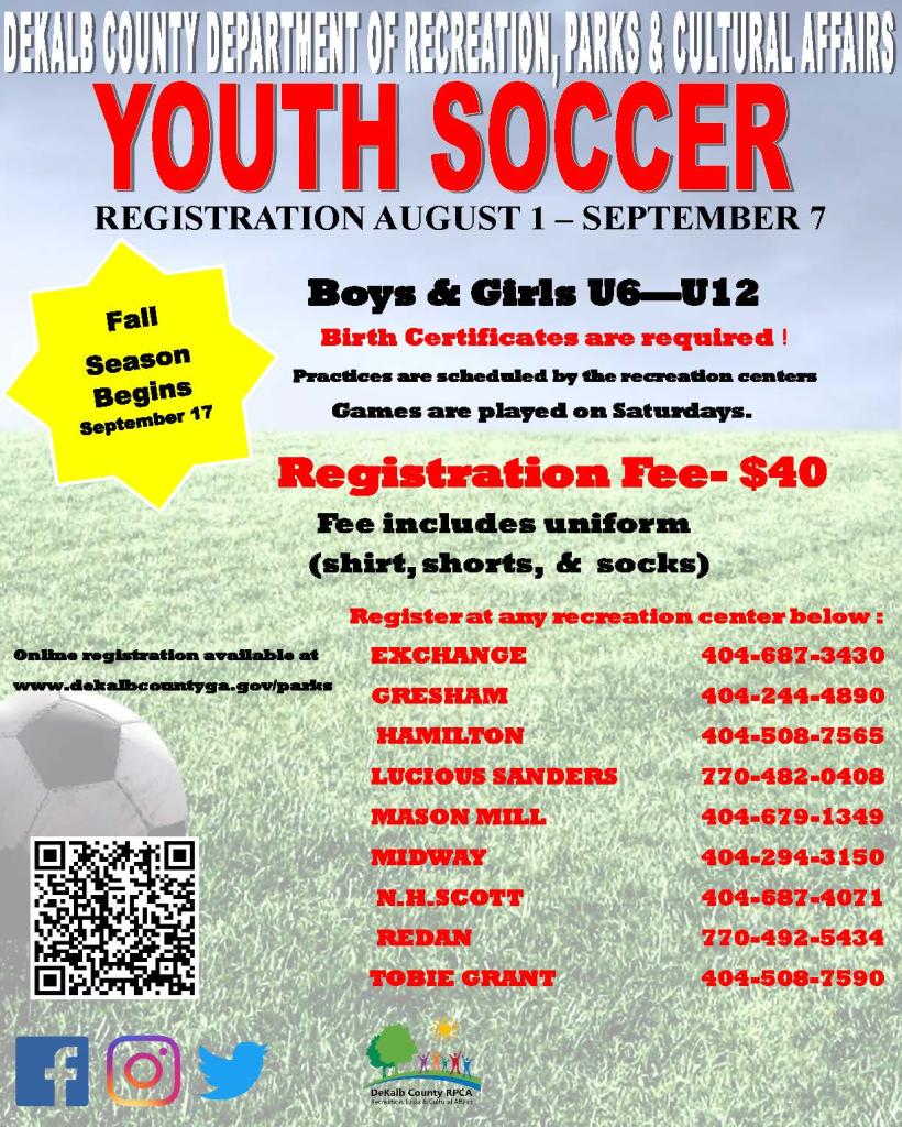 Youth Sports | DeKalb County GA