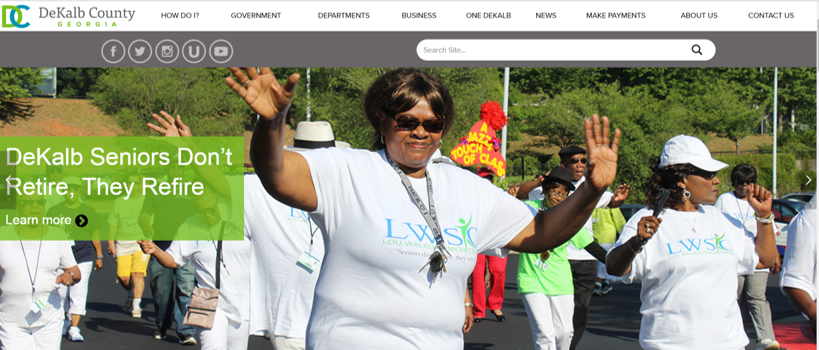 DeKalb County has launched its new user-friendly, customer-focused website.